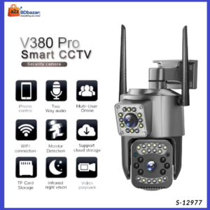 V380 Pro Dual Lens 4G SIM Supported Outdoor Security Camera
