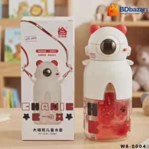 Premium Cute Robot Bear Kids Water Bottle. WB-0004